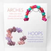 バトル生まれバルーンカタログ 三つ折りカード (内部最初)