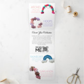 バトル生まれバルーンカタログ 三つ折りカード (内部)