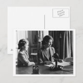 バトル・オブ・イギリス&ザ・ブリッツ：#35ラジオデビュー ポストカード (正面/裏面)