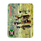 バトワ女性 – マグネット (縦)