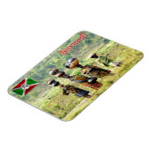 バトワ女性 –  マグネット (左側)