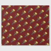 バトンの回転 ラッピングペーパー (フラット)