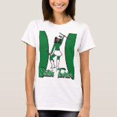 バトントワラーTシャツ / グリーン Tシャツ (正面)