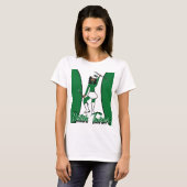 バトントワラーTシャツ / グリーン Tシャツ (正面フル)