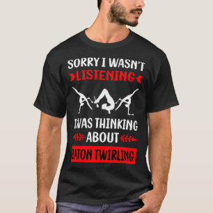 バトントワリングを無視する バトントワラー Tシャツ