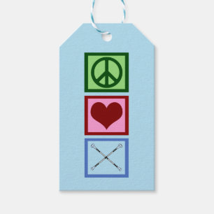 バトントワリングブルー ギフトタグ