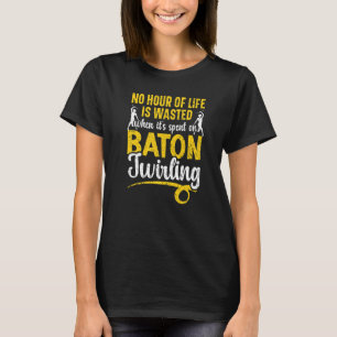 バトントワリング体操マジョレットバトントワラー Tシャツ