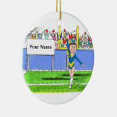 バトントワーラー-メス セラミックオーナメント (右)