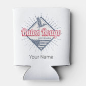 バトンルージュシティルイジアナ統一された州USA 缶クーラー (裏面)