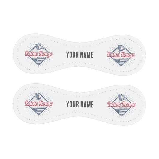 バトンルージュシティルイジアナ統一された州USA 野球ボール (パネル)