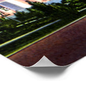 バトンルージュルイジアナ州キャピトルアットナイト ポスター (角)