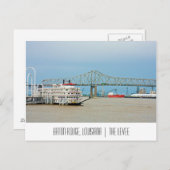 バトンルージュルイジアナ葉書 ポストカード (正面/裏面)