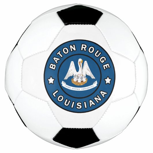 バトンルージュルイジアナ サッカーボール (正面)