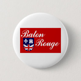 バトンルージュルイジアナ 缶バッジ