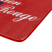 バトンルージュ国旗(ルイジアナ) カッティングボード (角)