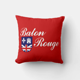 バトンルージュ国旗（ルイジアナ） クッション