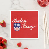 バトンルージュ国旗（ルイジアナ） スタンダードランチョンナプキン (インサイチュ)