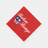 バトンルージュ国旗（ルイジアナ） スタンダードランチョンナプキン (角)