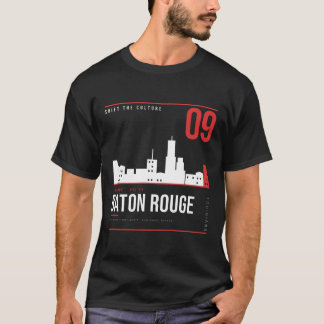 バトンルージュ ルイジアナ スカイライン シフトテープ Vol 09 Tシャツ