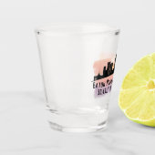 バトンルージュLAシティスカイライン ショットグラス (左)