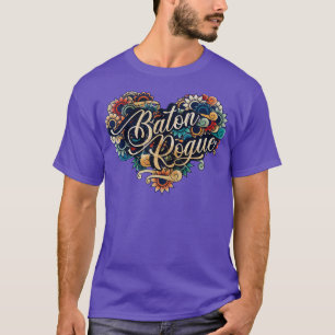 バトンローグヴィネットヴィンテージカラー Tシャツ