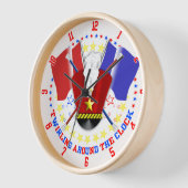 バトン・トワイラーズ・マジョレット時計 壁時計 (傾斜)