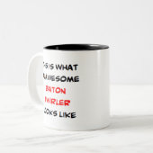 バトン・トワイラー素晴らし ツートーンマグカップ (正面左)