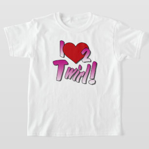 バトン・トワーラーズ・ラブ・トワーリングTシャツ Tシャツ