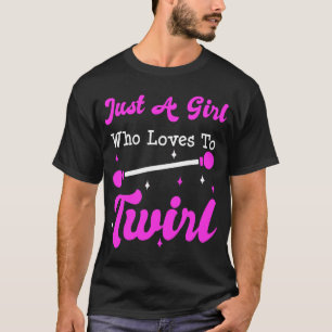 バトン・トワーラー・トワーリング・マジョレッおもしろいト・ギフト  Tシャツ
