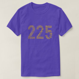 バトン・ルージュ225 Gonzales Denhamの春の市外局番 Tシャツ