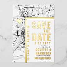 バトン ルージュ ラブ ロケーター | 結婚式の招待状 Save the Date