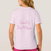 バト・ミツバTシャツ Tシャツ (裏面)