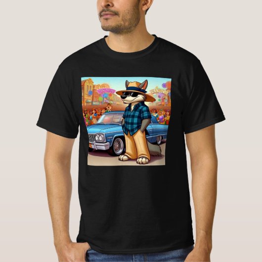 バト・ロボ "ニューイヤー" Tシャツ (正面)