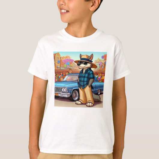 バト・ロボ "ニューイヤー" Tシャツ (正面)