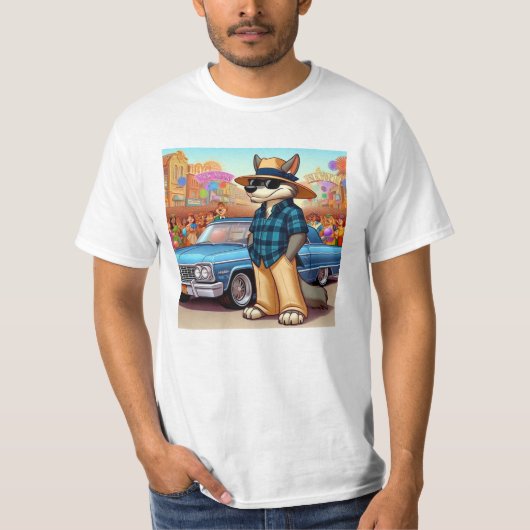 バト・ロボ "ニューイヤー" Tシャツ (正面)