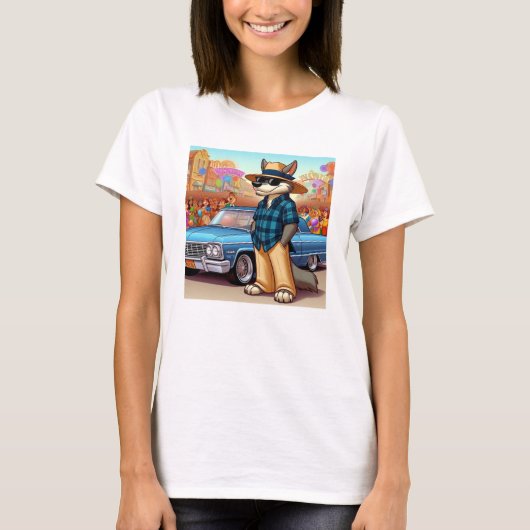 バト・ロボ "ニューイヤー" Tシャツ (正面)