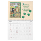 バドとトニーの登場する季節の猫カレンダー カレンダー (3月 2026)