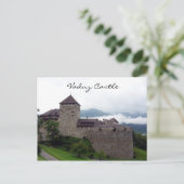 バドゥス城ビュー ポストカード (スタンド正面)