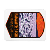 バドウォーター流域死の谷国立公園 マグネット (横)