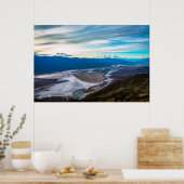 バドウォーター盆地の果てしなく続く地平線 ポスター (キッチン)