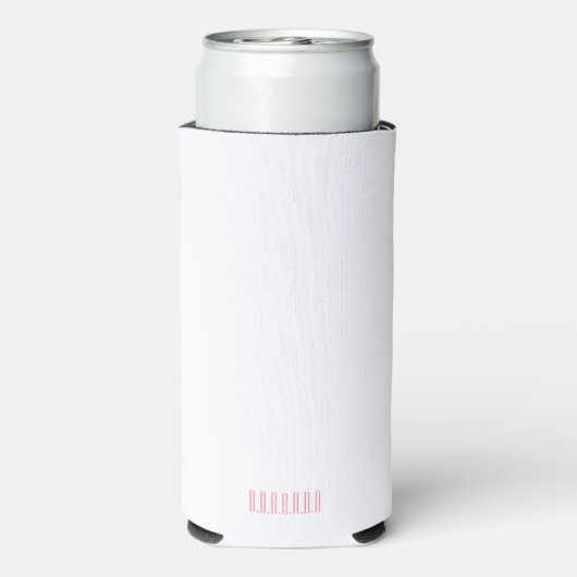 バドクールス母の強い母のマ独身のースクリプトピンク スリム缶クーラー (Seltzer裏面)