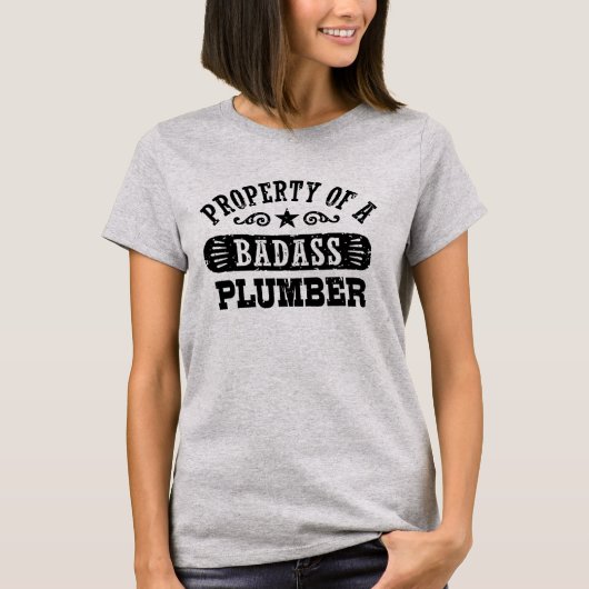 バドス配管工の財産 Tシャツ (正面)