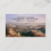 バドマーによるイエローストーンとミズーリの接合 名刺 (裏面)