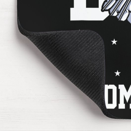 バドミントンおもしろいデザイン- BadminでIch Bin Dasが不良 マウスパッド (コーナー)