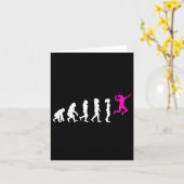 バドミントンおもしろい恋人のためのバドミントンの贈り物 カード (黄色い花)