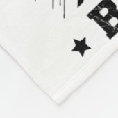 バドミントンおもしろい選手ラブシャトルデザイン23 フリースブランケット (角)