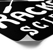 バドミントンそれはラケット科学である ポスター (角)