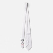 バドミントンのギフト、ラケットおよびshuttlecockのタイ ネクタイ (裏面)