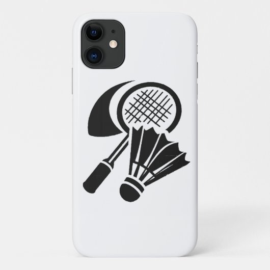 バドミントンのプレゼント Case-Mate iPhoneケース (裏面)