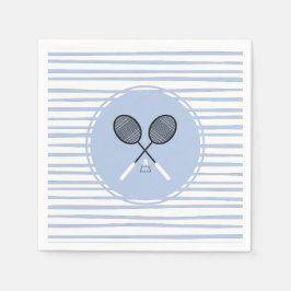 バドミントンのラケットはバーディシャトルコックスポーツを越えた スタンダードカクテルナプキン